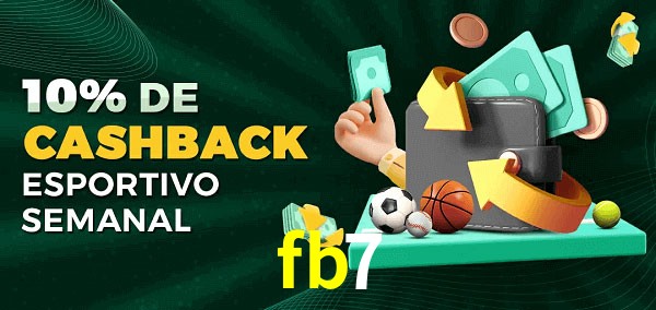 10% de bônus de cashback na fb7