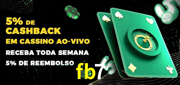 Promoções do cassino ao Vivo fb7
